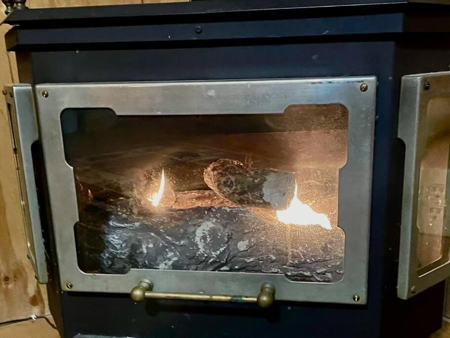 Alpine Mountain Studio Fireplace Helen #4 Luaran gambar